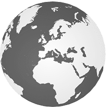 Logo of a globe