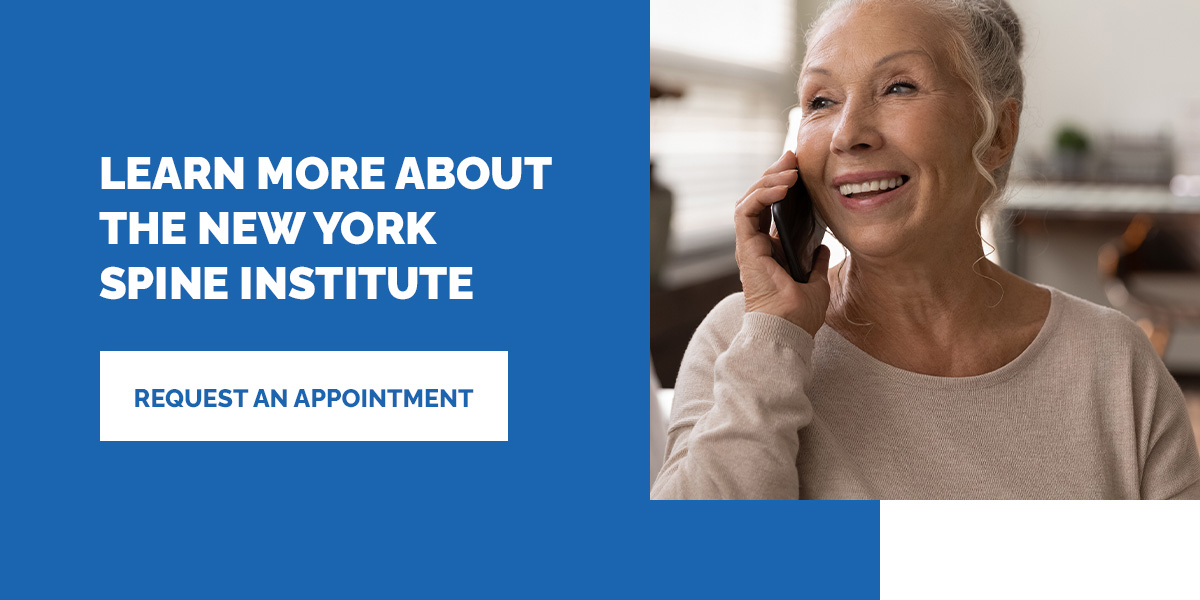 Más información sobre el New York Spine Institute