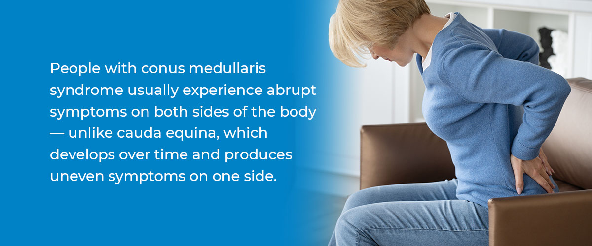 Conus Medullaris symptoms 