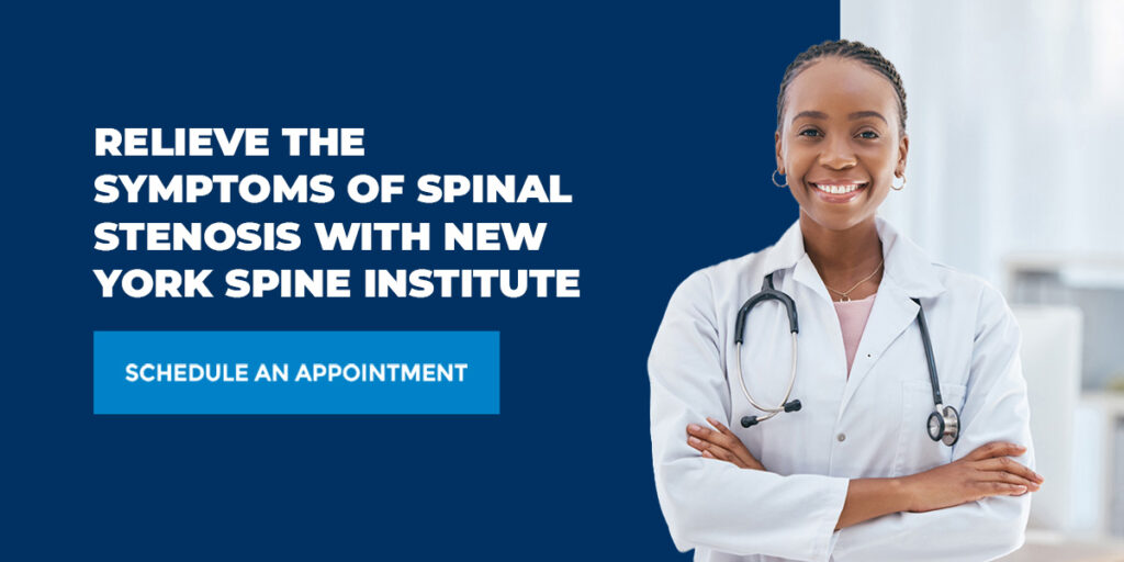 Alivie los síntomas de la estenosis espinal con New York Spine Institute  